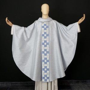 Casula mariana con cristalli