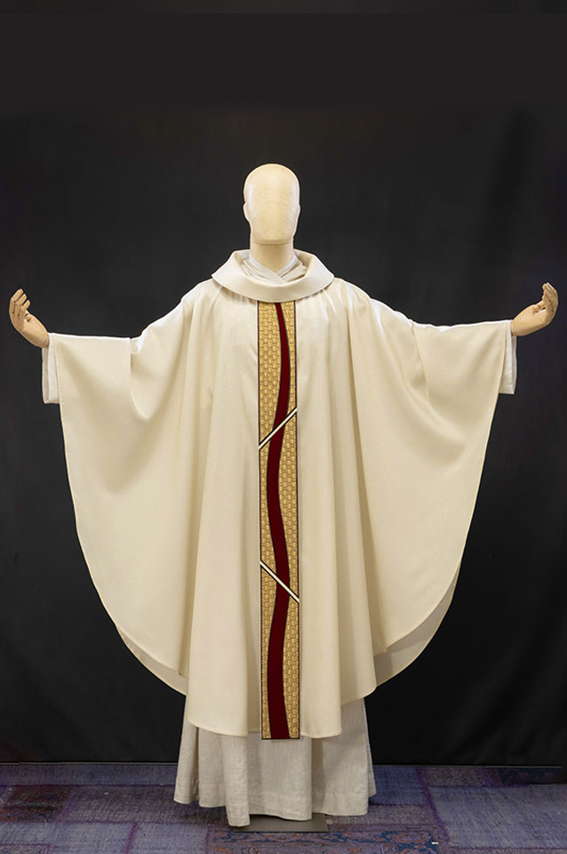 White classic chasuble - Strada
