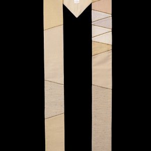 STOLE PATCHWORK - White